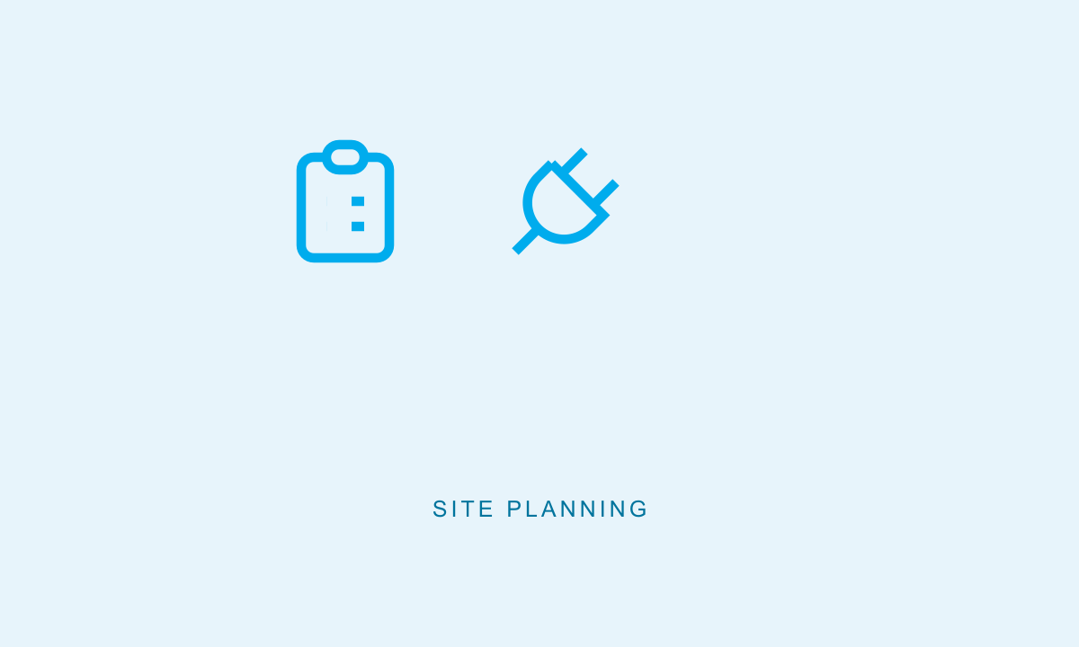 Planning equipment access and power requirements